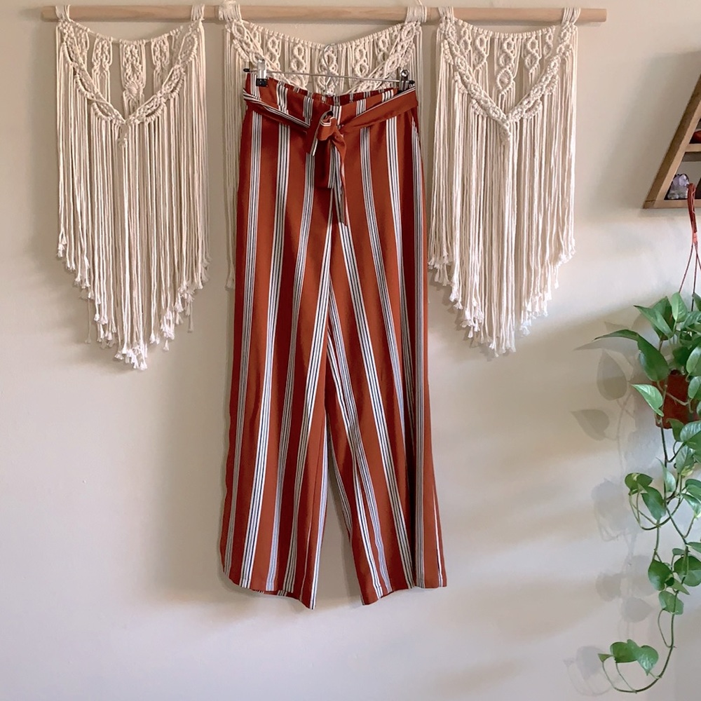 Wide leg comfortable pants